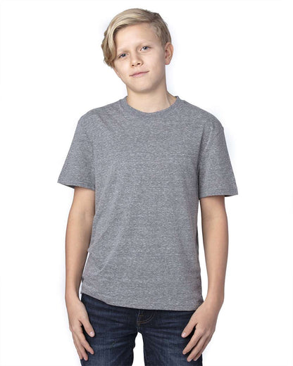 Threadfast Apparel Youth Triblend T-Shirt 602A #colormdl_Grey Triblend
