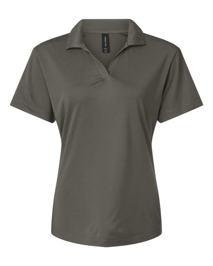AllPro Women's Pro-Lock Performance Polo 41800L #color_Charcoal