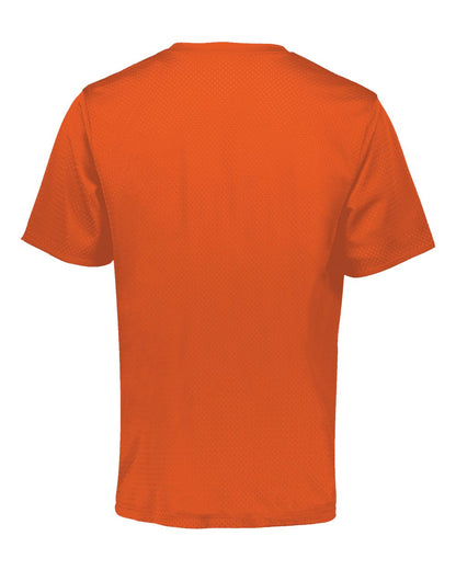 Augusta Sportswear Unisex Mesh Reversible Jersey 1602 #color_Orange/ White