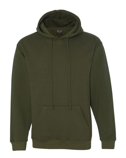 Bayside USA-Made Hooded Sweatshirt 960 #color_Olive