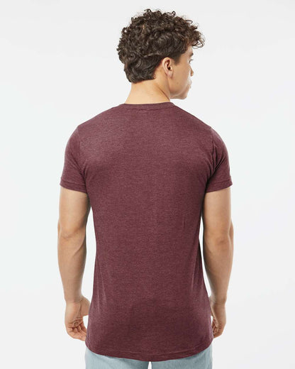 Tultex Men's Fine Jersey T-Shirt 202 #colormdl_Heather Burgundy