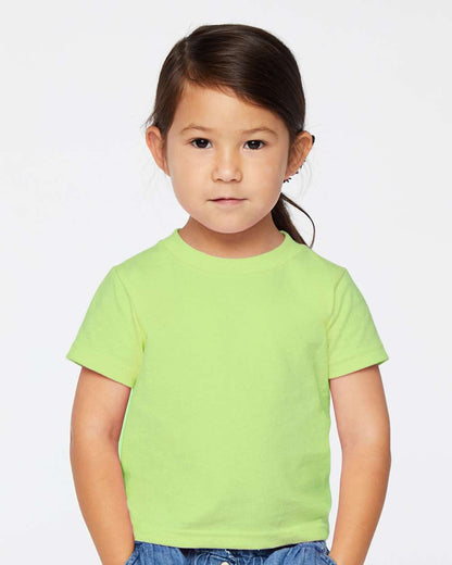 Rabbit Skins Youth Juvy T-Shirt 3301J #colormdl_Key Lime