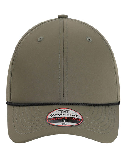 Imperial The Wingman Cap 7054 #color_Olive Green/ Black