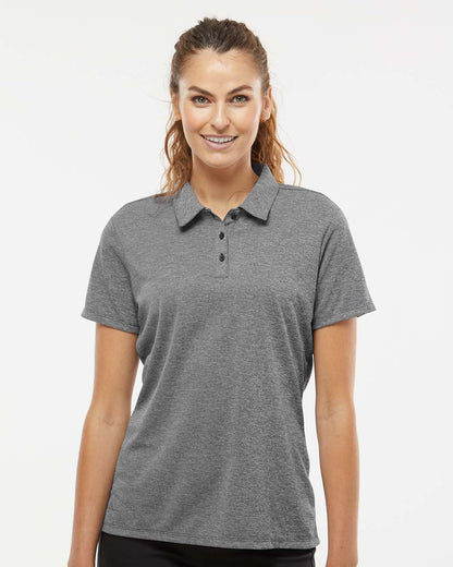 Adidas Women's Soft Heathered Polo A583 #colormdl_Black Melange