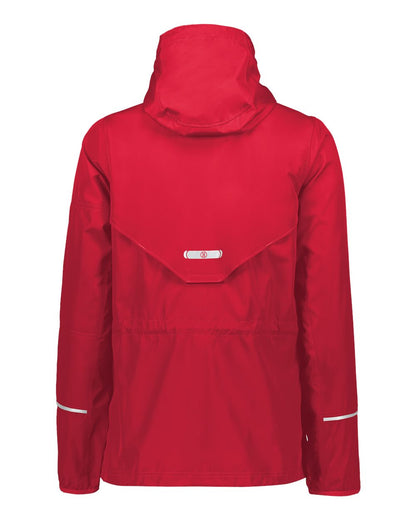 Holloway Women's Packable Hooded Jacket 229782 #color_Scarlet