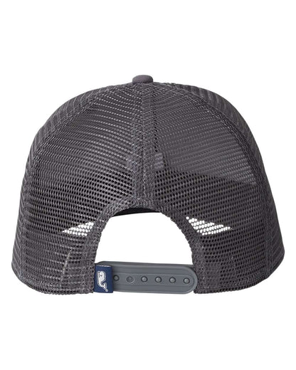 vineyard vines Performance Trucker Cap F001779 #color_Grey Harbor