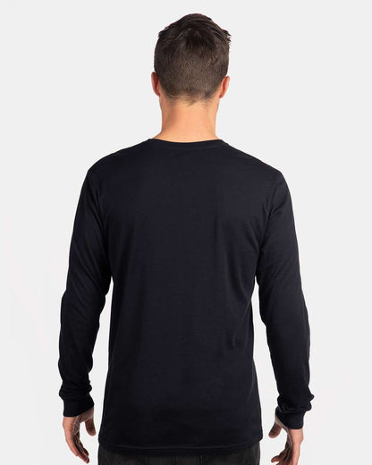 Next Level CVC Long Sleeve T-Shirt 6211 #colormdl_Black