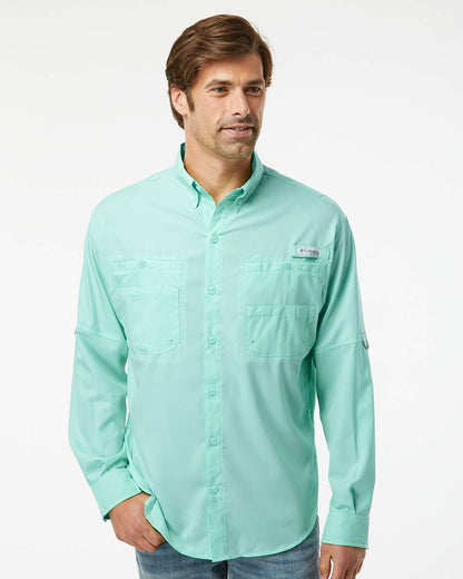 Columbia PFG Tamiami™ II Long Sleeve Shirt 212467 #colormdl_Gulf Stream