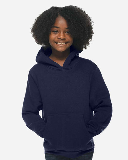 Lane Seven Youth Premium Pullover Hooded Sweatshirt LS1401Y #colormdl_Navy