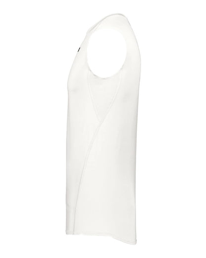 Russell Athletic Unisex CoolCore® Compression Tank Top R22CPM #color_White