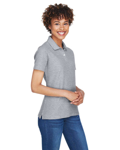 Devon & Jones Women's DRYTEC20™ Performance Polo DG150W #colormdl_Grey Heather