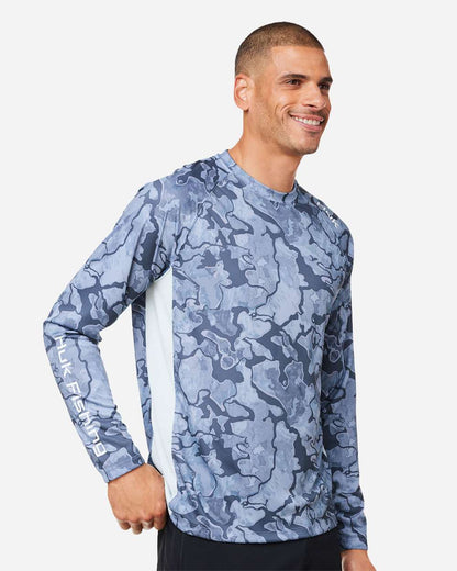 HUK Unisex LoPro Camo Long Sleeve T-Shirt H12L003 #colormdl_Erie