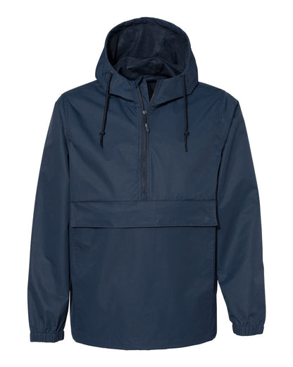 Independent Trading Co. Nylon Anorak EXP94NAW #color_Classic Navy