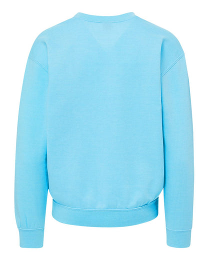 MV Sport Youth Buddy Crewneck Sweatshirt 23154Y #color_Cali Blue