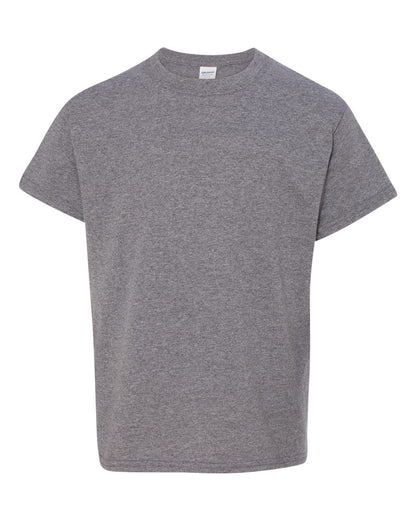 Gildan Heavy Cotton™ Youth T-Shirt 5000B #color_Graphite Heather