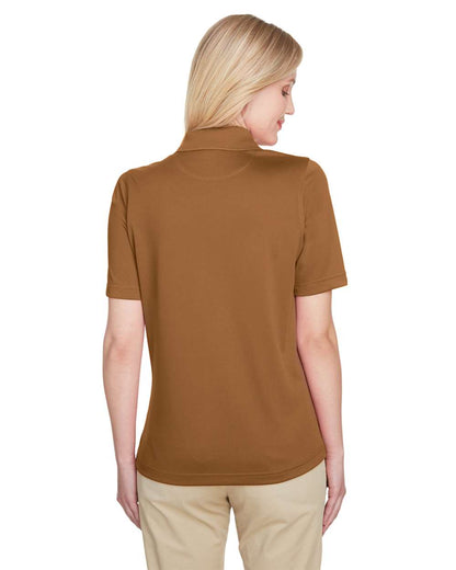 Harriton Women's Advantage Snag Protection Plus Polo M348W #colormdl_Duck Brown