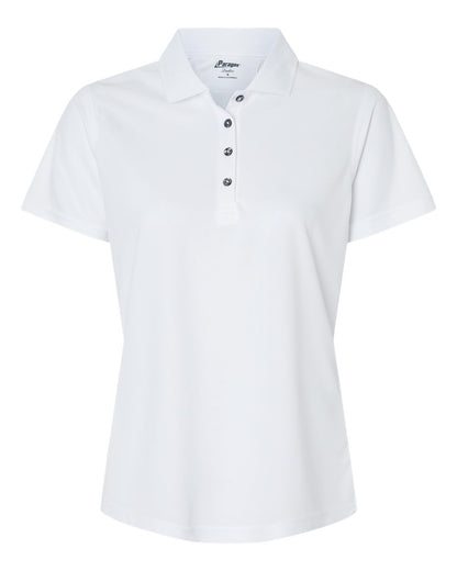 Paragon Women's Saratoga Performance Mini Mesh Polo 104 #color_White