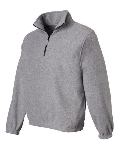 Sierra Pacific Unisex Fleece Quarter-Zip Pullover 3051 #color_Heather Grey