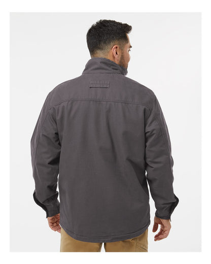 DRI DUCK Endeavor Canyon Cloth™ Canvas Jacket with Sherpa Lining 5037 #colormdl_Charcoal