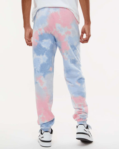 Dyenomite Dream Tie-Dyed Sweatpants 973VR #colormdl_Coral Dream