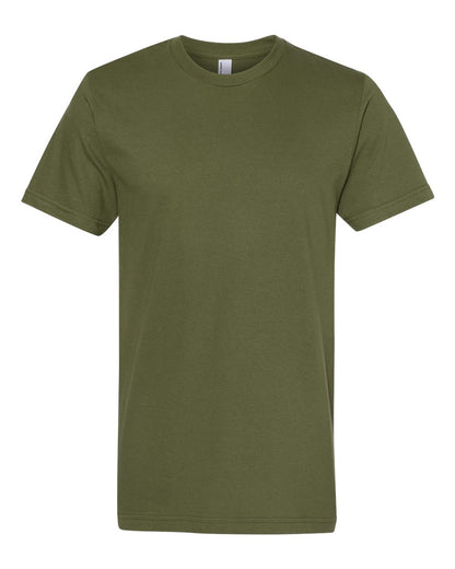 American Apparel Unisex Fine Jersey Tee 2001 #color_Olive