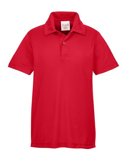Team 365 Youth Zone Performance Polo TT51Y #color_Sport Red