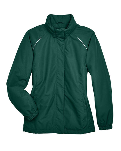 CORE365 Women's Profile Fleece-Lined All-Season Jacket 78224 #color_Forest