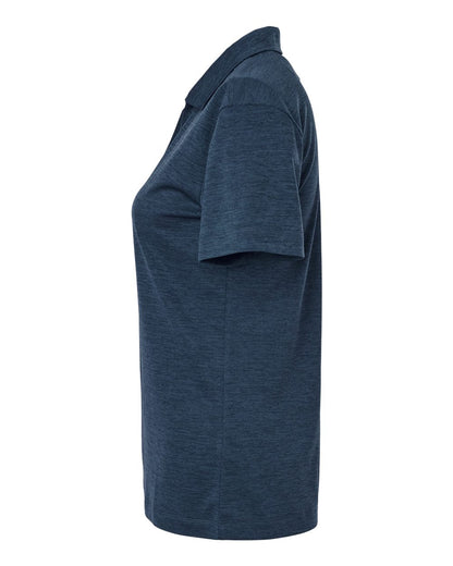 AllPro Women's Pro-Lock Performance Mélange Polo 4HM00L #color_Navy Melange