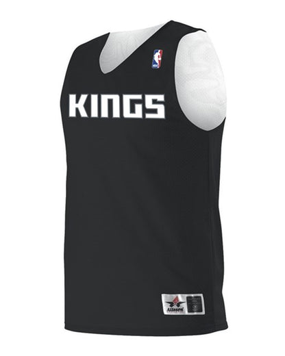 Alleson Athletic Youth NBA Logo'd Reversible Jersey A115LY #color_Sacramento Kings