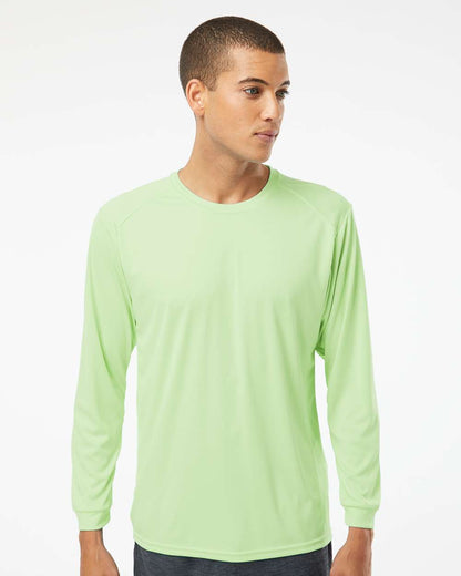 Paragon Unisex Long Islander Performance Long Sleeve T-Shirt 210 #colormdl_Limeade