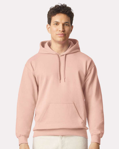 Gildan Unisex Softstyle® Midweight Hooded Sweatshirt SF500 #colormdl_Dusty Rose