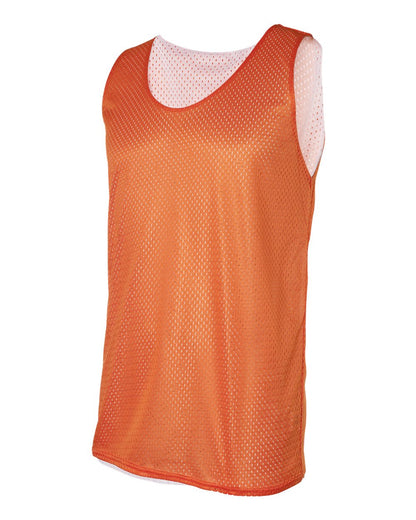 Badger Pro Mesh Reversible Tank Top 8529 #color_Burnt Orange White