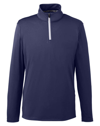 Puma Golf Men's Icon Quarter-Zip Pullover 596807 #color_Peacoat