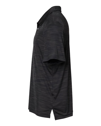 Adidas Men's Mélange Polo A402 #color_Black Melange