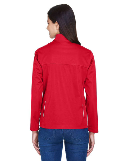 CORE365 Women's Techno Lite Three-Layer Knit Tech-Shell CE708W #colormdl_Classic Red