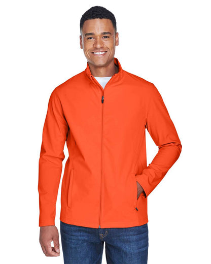 Team 365 Men's Leader Soft Shell Jacket TT80 #colormdl_Sport Orange