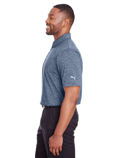 Puma Golf Men's Icon Heather Polo 596801 #colormdl_Peacoat
