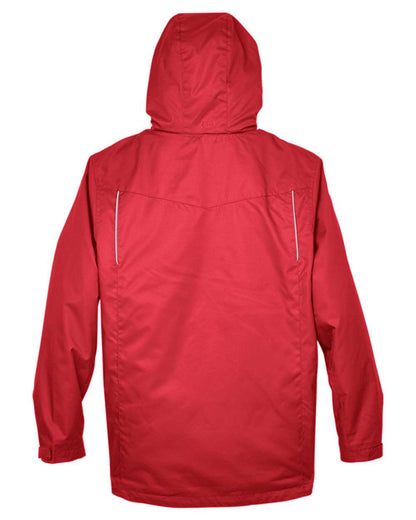 CORE365 Men's Region 3-in-1 Jacket with Fleece Liner 88205 #color_Classic Red