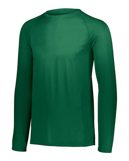 Augusta Sportswear Attain Color Secure® Performance Long Sleeve T-Shirt 2795 #color_Dark Green