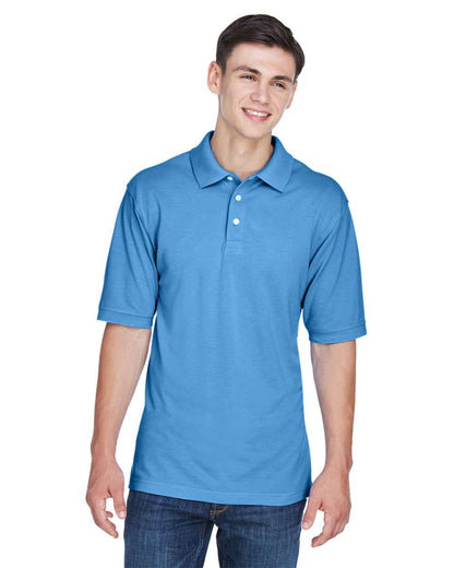 Harriton Men's Easy Blend™ Polo M265 #colormdl_Nautical Blue