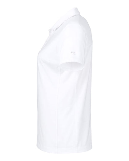 Puma Golf Women's Bandon Polo PG100W #color_Bright White