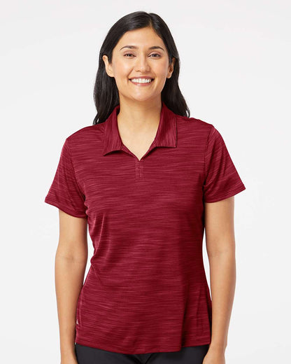 Adidas Women's Mélange Polo A403 #colormdl_Collegiate Burgundy Melange