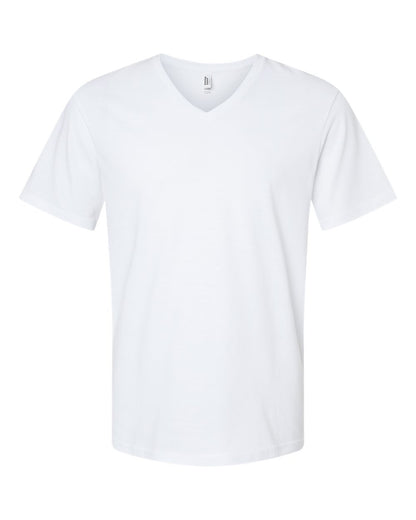 American Apparel CVC V-Neck Tee 2006CVC #color_White