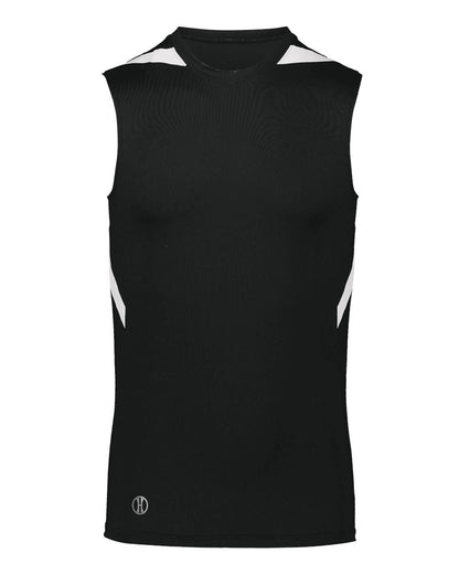 Holloway Unisex PR Max Compression Jersey 221037 #color_Black/ White