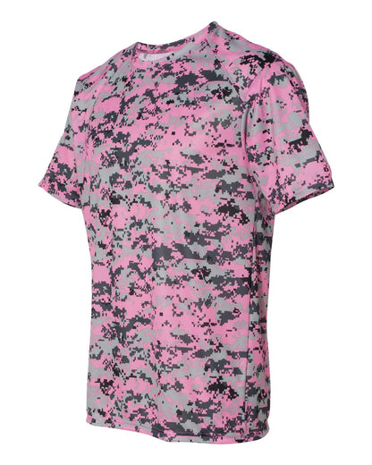 Badger Digital Camo T-Shirt 4180 #color_Pink Digital