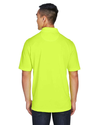 Harriton Men's Advantage Snag Protection Plus IL Snap Placket Polo M345 #colormdl_Safety Yellow