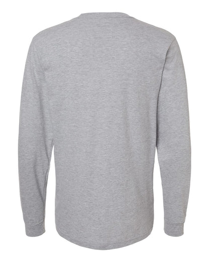 Tultex Fine Jersey Long Sleeve T-Shirt 202LS #color_Heather Grey