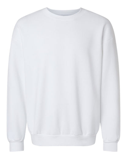 American Apparel ReFlex Fleece Crewneck Sweatshirt RF496 #color_White