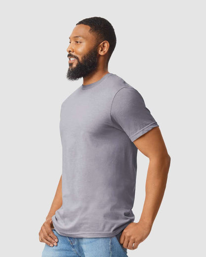 Gildan Unisex Softstyle® CVC T-Shirt 64000CVC #colormdl_Sport Grey