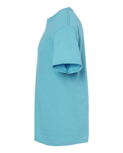 M&O Men's Gold Soft Touch T-Shirt 4800 #color_Diving Blue